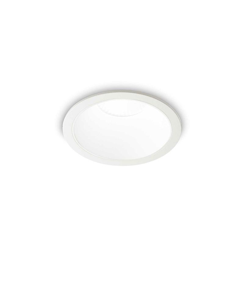 Точечный светильник Ideal Lux 313191 Game trim round Led 1x11 W 3000K 1100 Lm IP65 Wh (313191-Ideal)