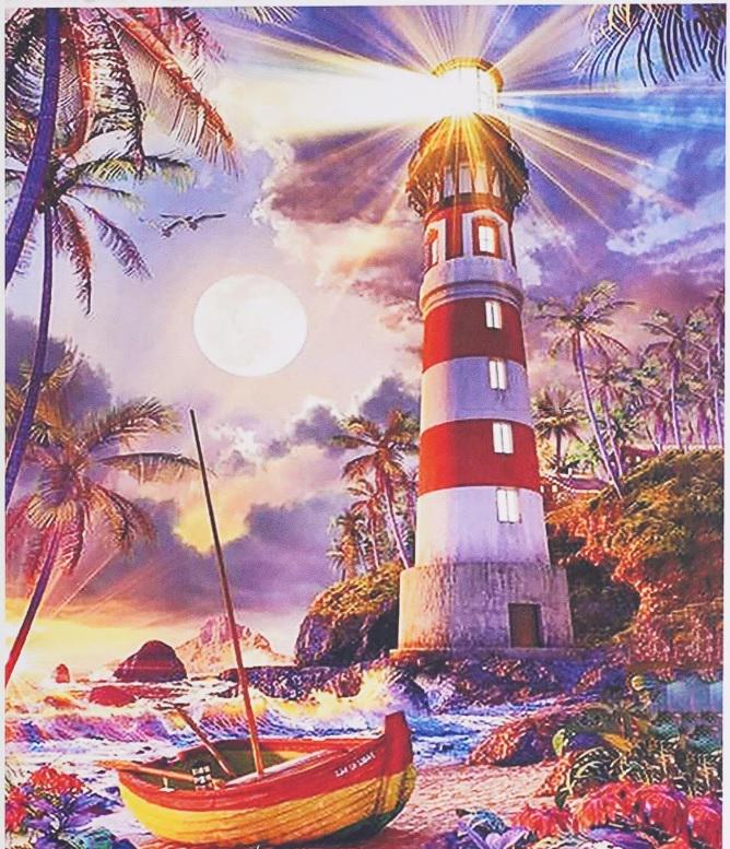 Алмазна мозаїка TK Group Маяк 30х40 см (GB78977)