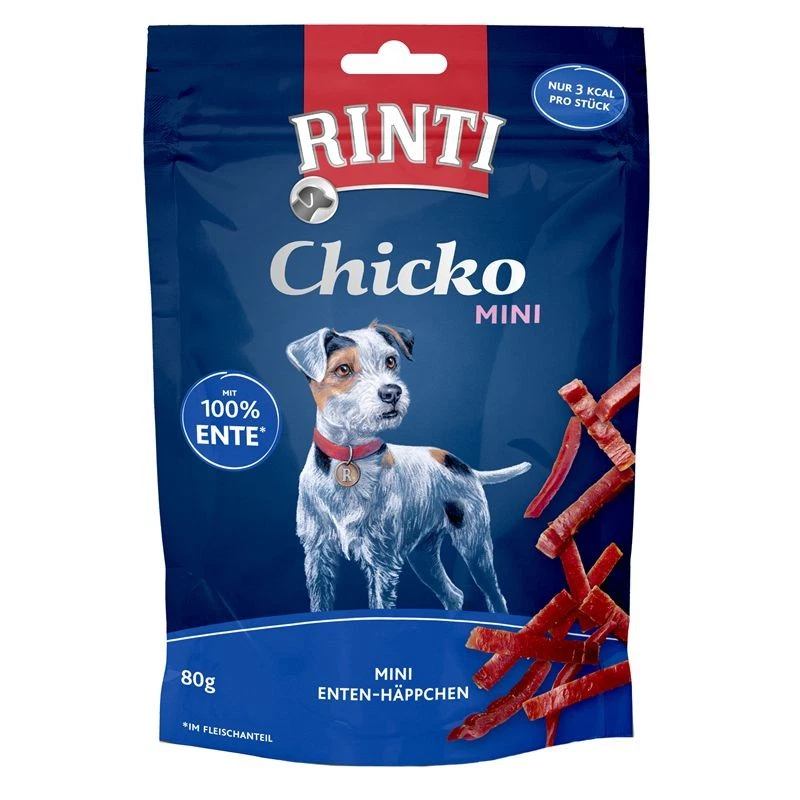 Лакомство жевательное для собак Rinti Mini с уткой 80 г (32621805)
