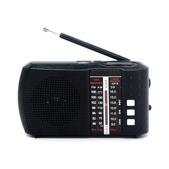 Радіоприймач ICF-8 Black Golon (SH30963)