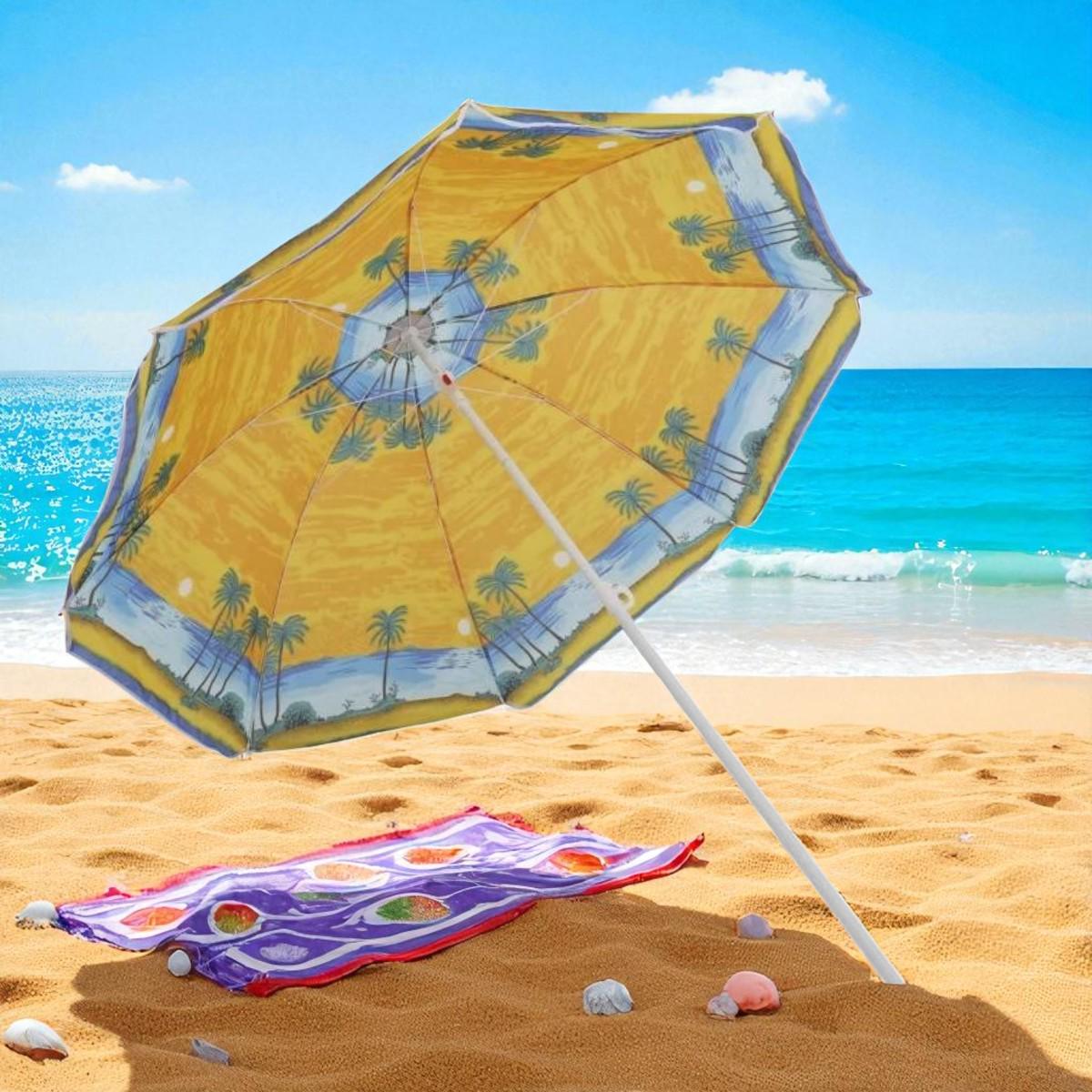 Парасолька пляжна Stenson з напиленням 2,0 м (0039) - фото 3