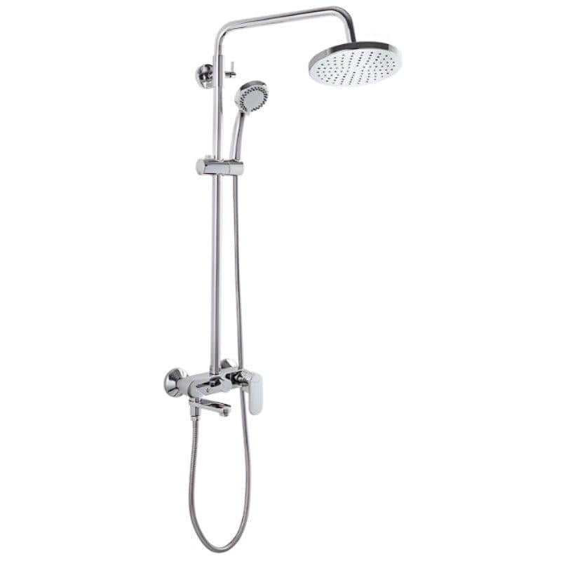 Душова система MIXXUS Premium Barcelona Chr-009-J з регулюванням висоти латунь Хром (MI1669)