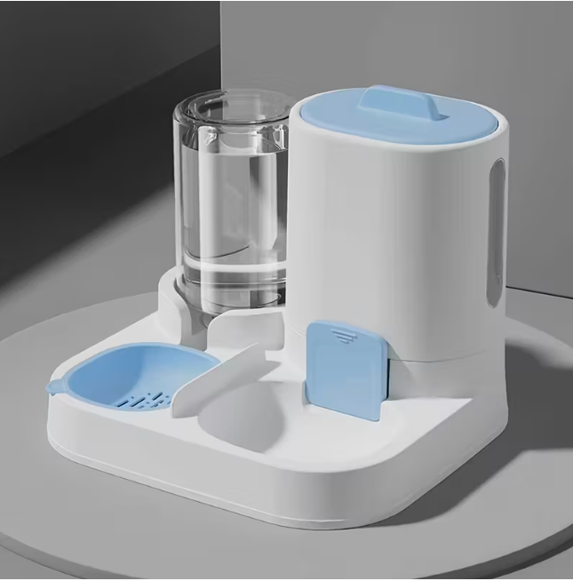 Автоматична годівниця і поїлка 2в1 для котів і собак 500 г 750 мл (2008) - фото 12