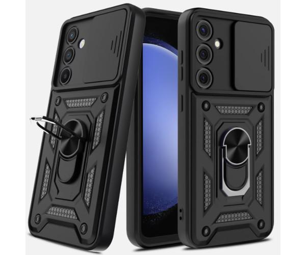 Чехол-накладка Ricco Camera Sliding для Samsung Galaxy S23 FE Черный