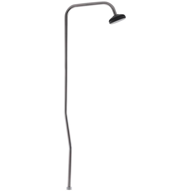 Штанга для душа СК из нержавеющей стали с пластиковой лейкой (SK0658)