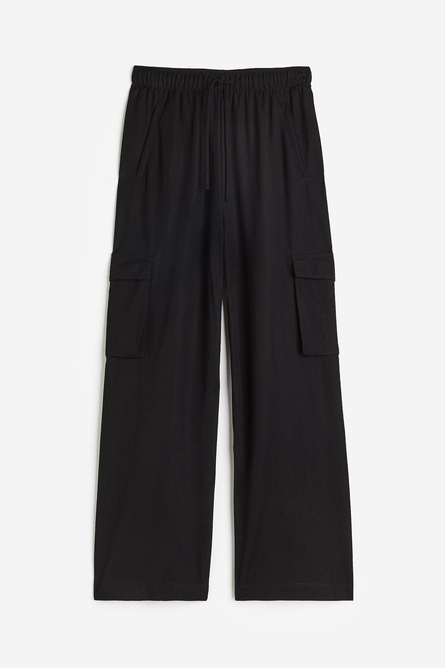 Штани H&M L Чорний (X4021167613)