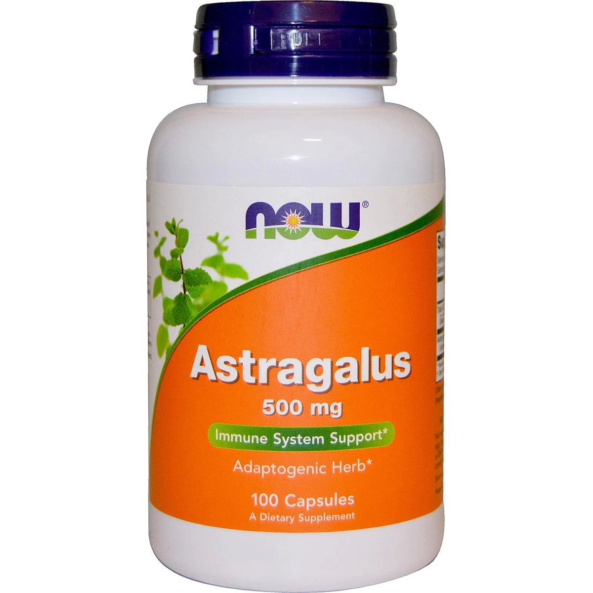 Астрагал Now Foods Astragalus 500 мг 100 капсул (NF4605)