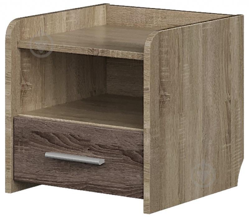 Тумба прикроватная Эверест Т-1 Сонома трюфель