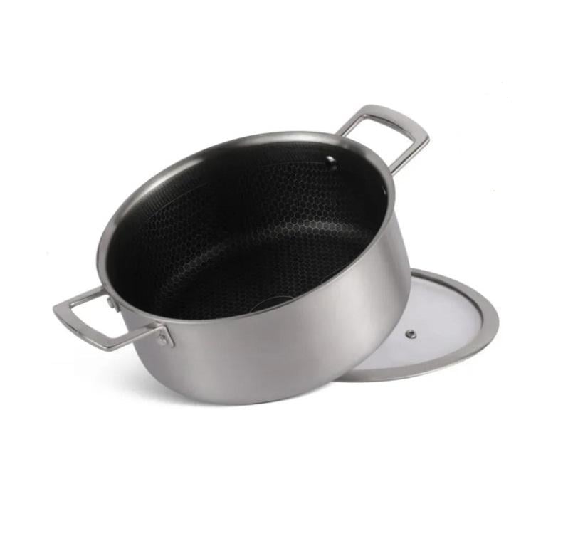 Професійна кастрюля із сотами Bohmann на 4.9 л, діаметр 24 см, нержавіюча сталь.