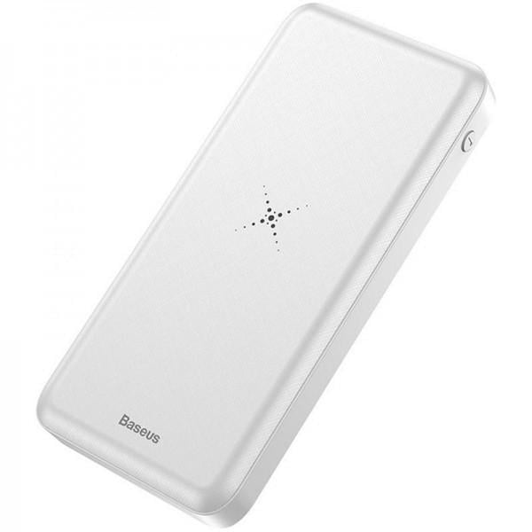 Батарея портативна Baseus M36 Wireless Charger PPALL-M3602 10000 mAh White