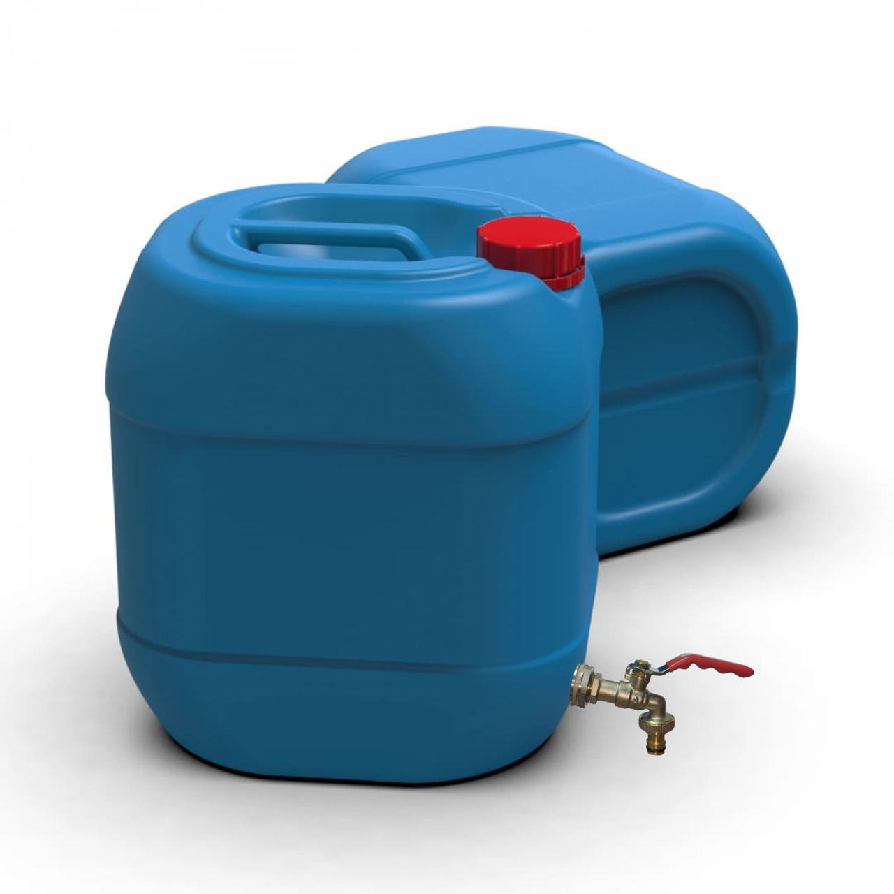 Канистра техническая Litolan с латунным краном под шланг штабелируемая 20 л - фото 4 Канистра техническая Litolan с латунным краном под шланг штабелируемая 20 л - фото 4