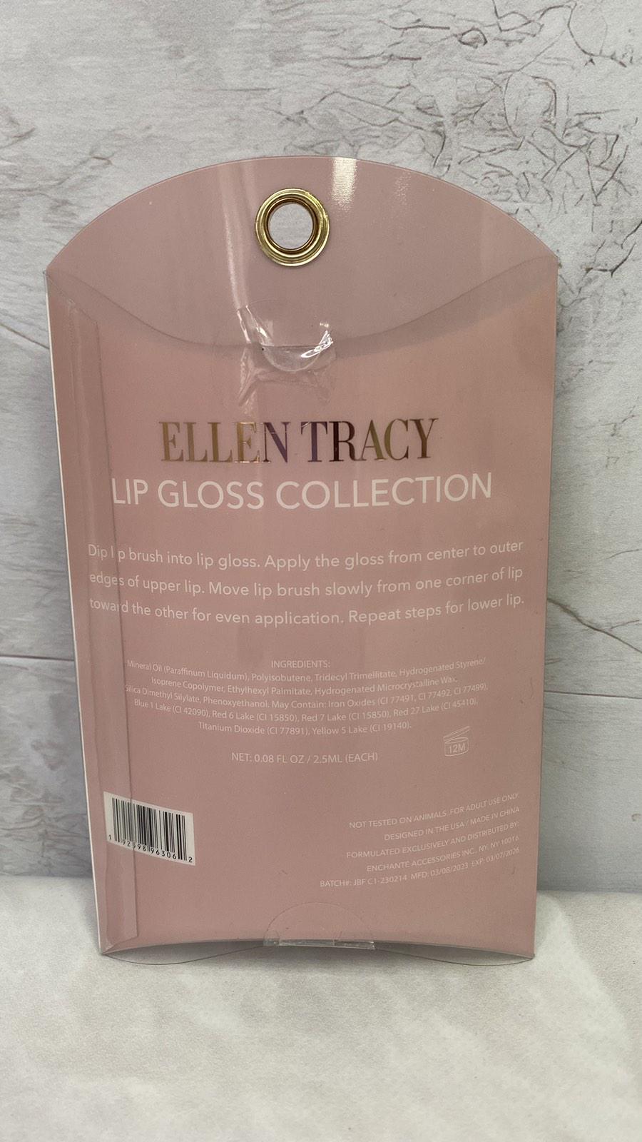 Подарочный набор блесков для губ Ellen Tracy Lip Gloss Collectson (13436179) - фото 4