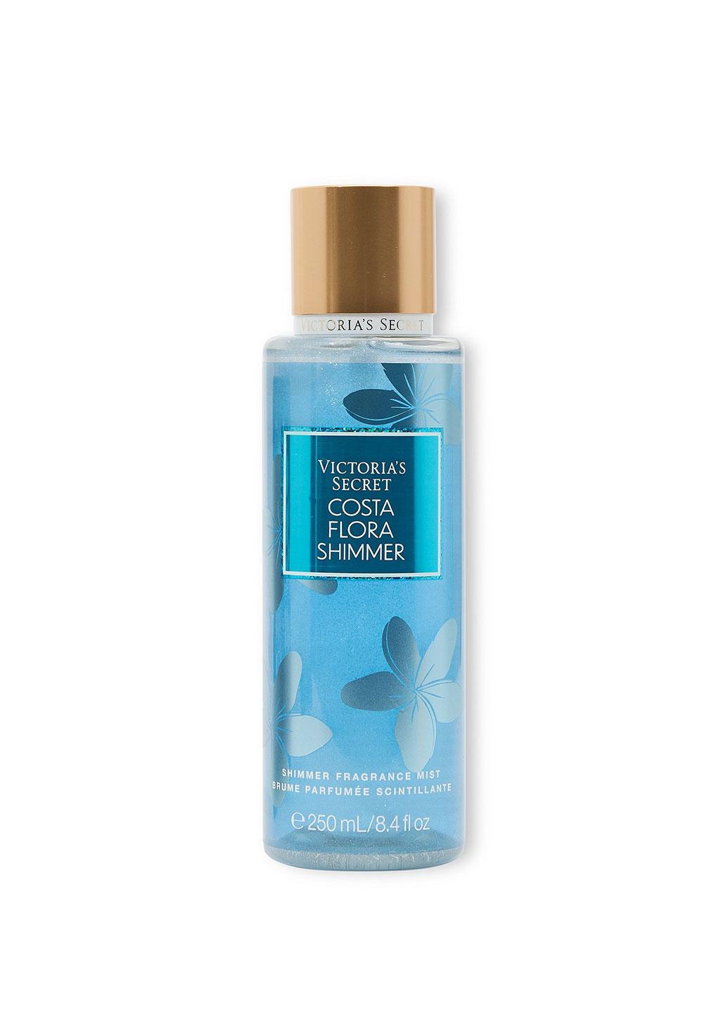 Парфюмированный мист с шиммером Victoria's Secret Costa Flora Shimmer 250 мл Голубой (00421616RZHOS)