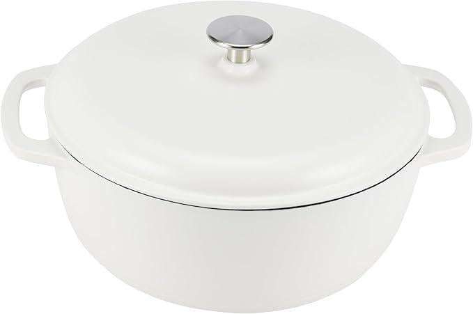 Каструля чавунна Amazon з кришкою для духовки