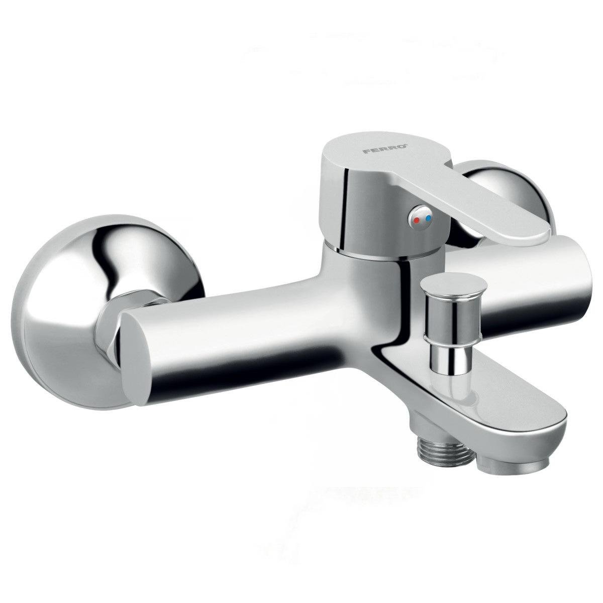 Смеситель для ванны Ferro Savio BSV1 однорычажный Хром (175074)
