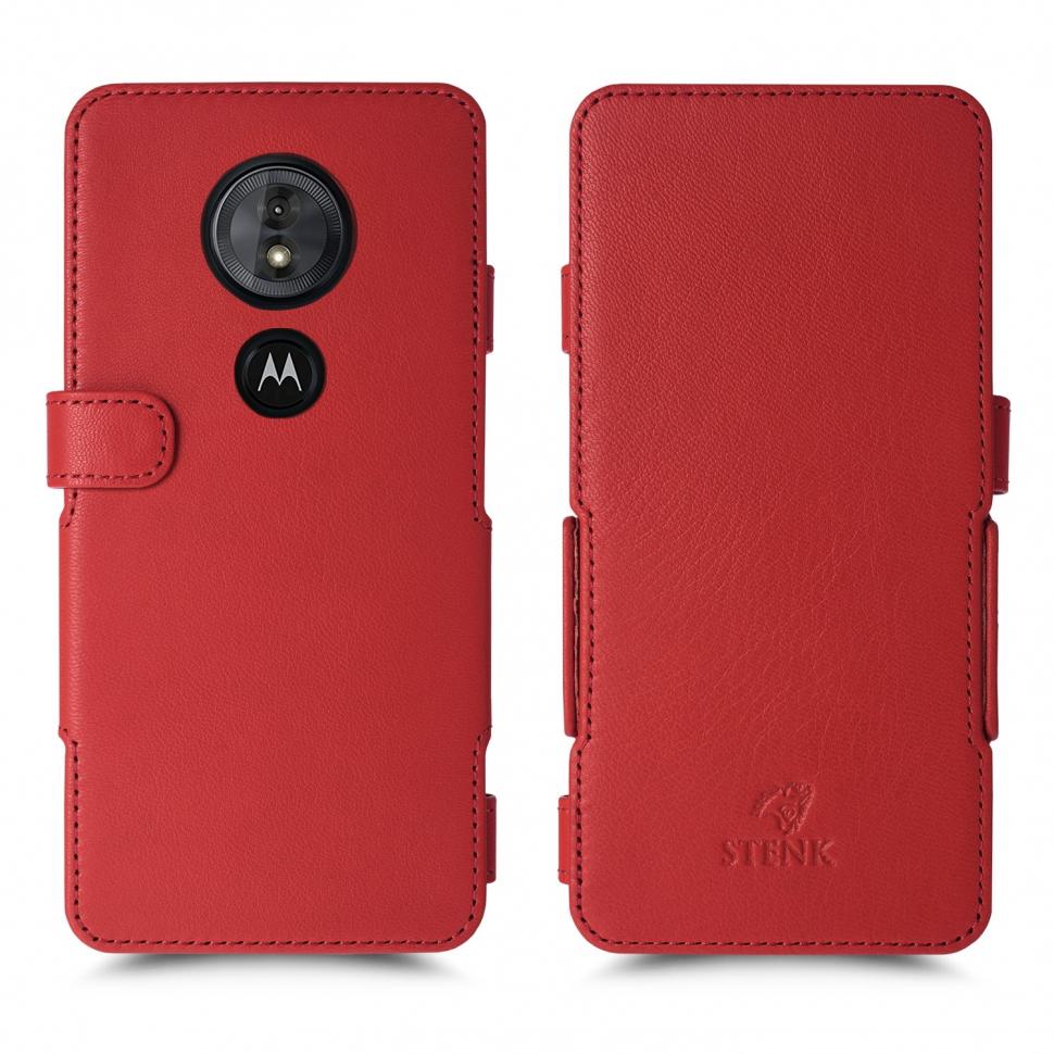 Чехол книжка Stenk Prime для Motorola Moto G6 Play Красный (63735)