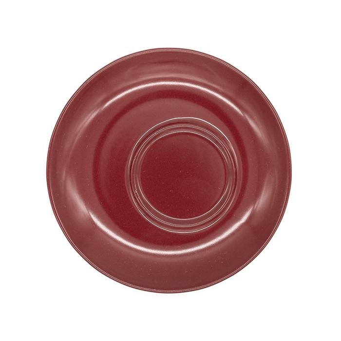 Блюдце INKER exc 12 см Matte red (8975085) - фото 1 Блюдце INKER exc 12 см Matte red (8975085) - фото 1