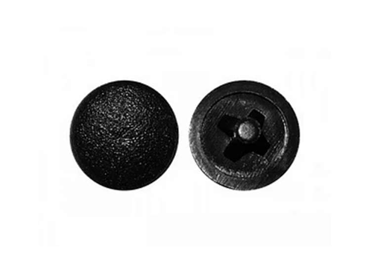 Крышка Metalvis Ø12 мм полиэтилен для шурупа Ø3,5-5 мм PZ2 100 шт. Черный (94000000094C000000)