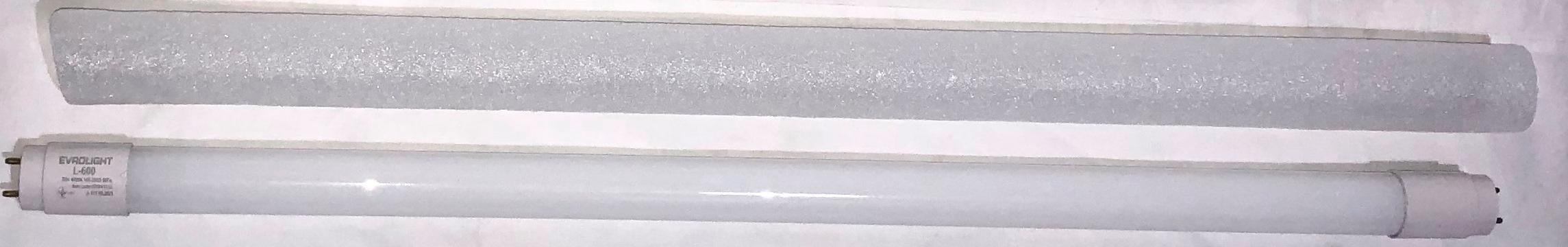 Лампа EVROLIGHT L-600 LED 4000K 9 Вт трубчатая