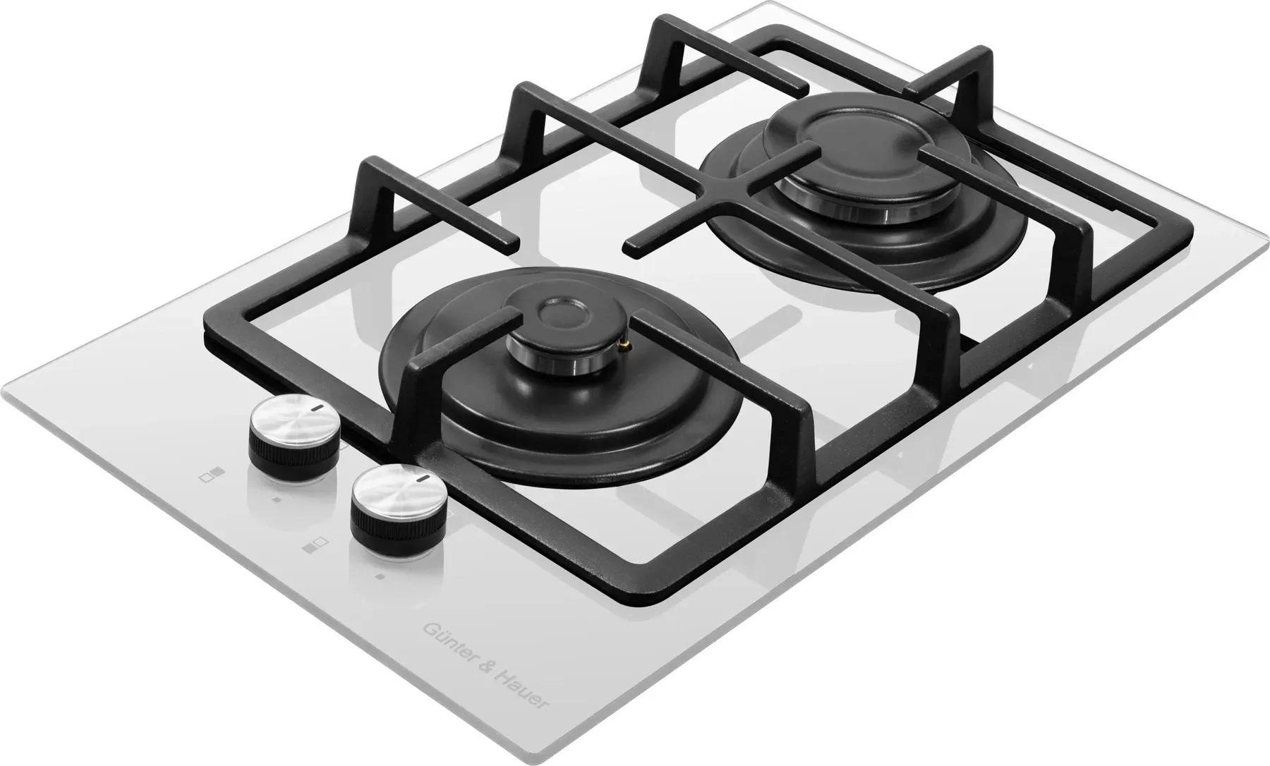 Варочная поверхность газовая Gunter&Hauer GHD 322 GL из белого стекла 30 см (28733616) Варочная поверхность газовая Gunter&Hauer GHD 322 GL из белого стекла 30 см (28733616)