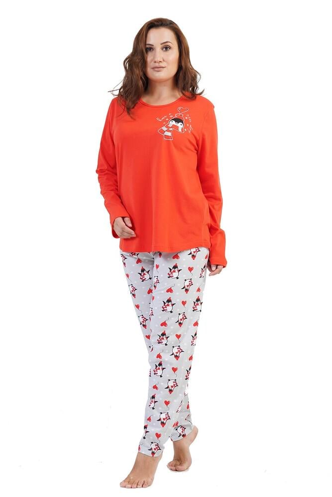 Пижама Vienetta 206011x20 женские XL Красный (190595) - фото 2 Пижама Vienetta 206011x20 женские XL Красный (190595) - фото 2