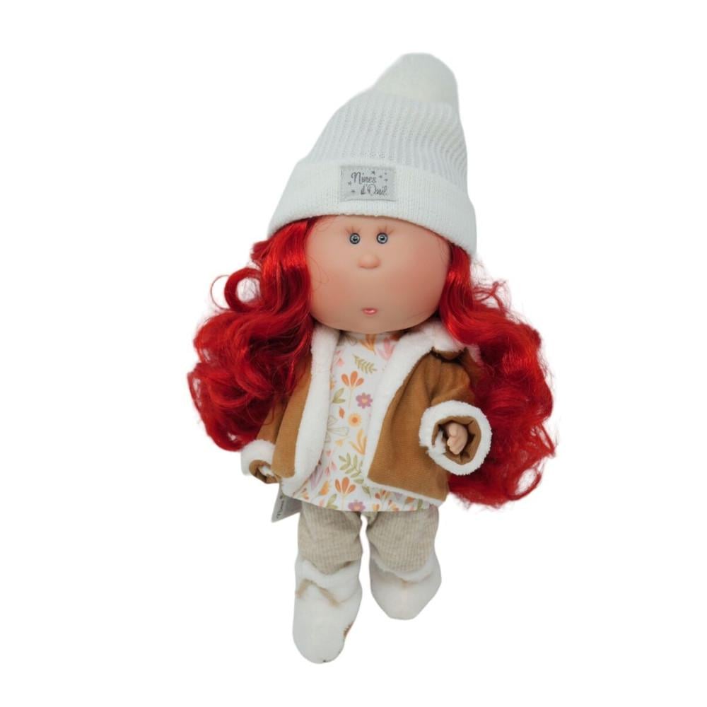 Кукла виниловая испанская Mia аutumn nines d`onil девочка с красными волосами 30 см