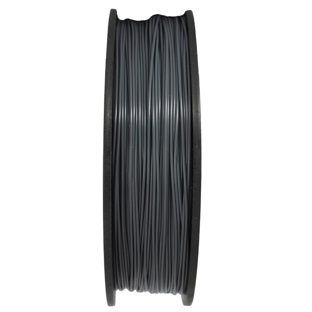 Нитка пластикова PLA Pochatok Filament для ЗD друку 1,75 мм 0,75 кг Сірий (13011)