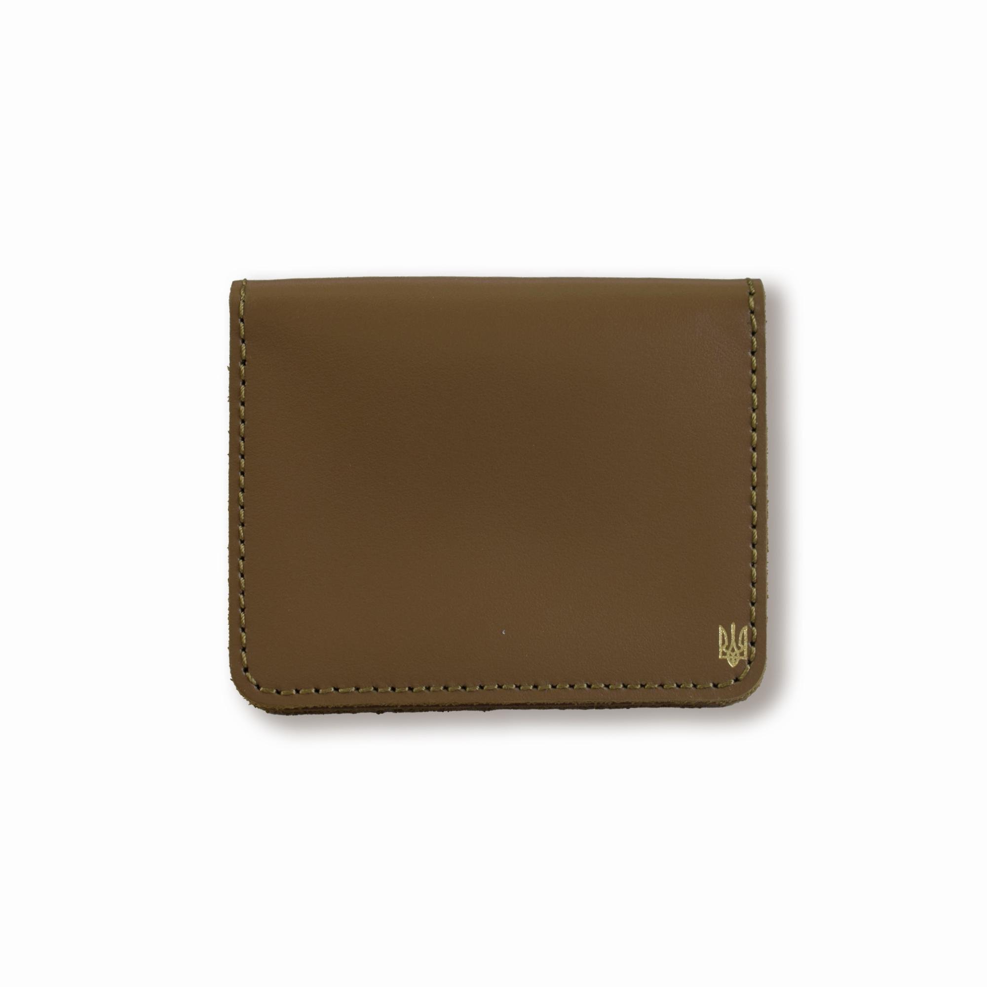 Обложка для карточек с маленьким гербом Хаки