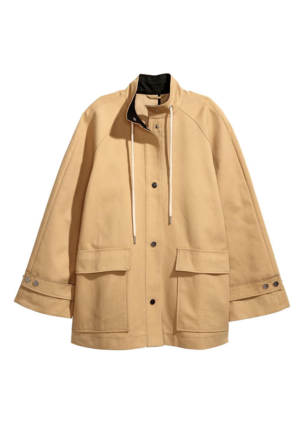 Куртка женская H&M М Бежевый (610273b42)