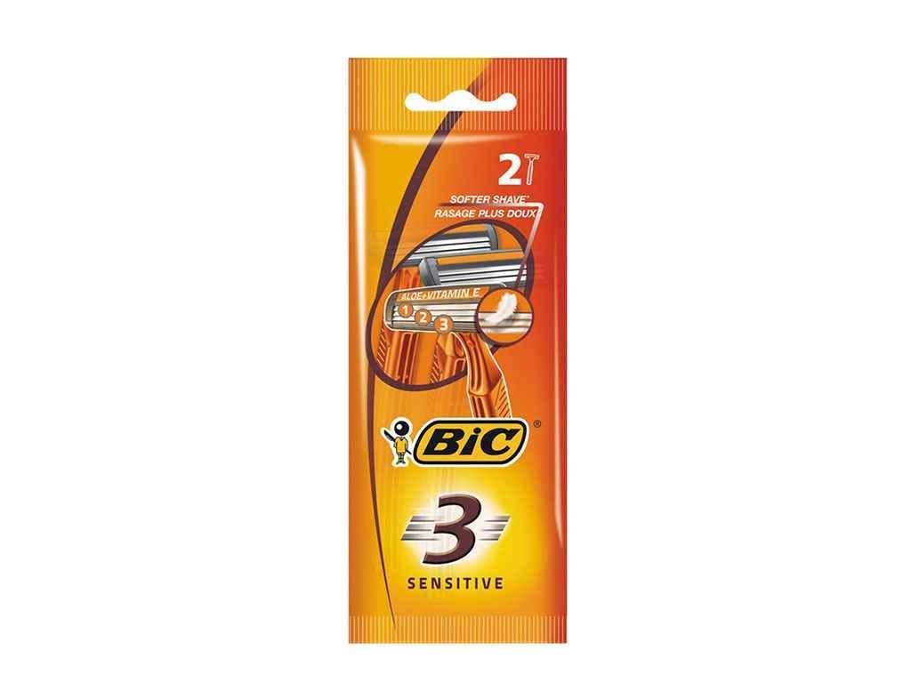 Бритва BIC 3 Чувствительная кожа 2 шт. (81641)