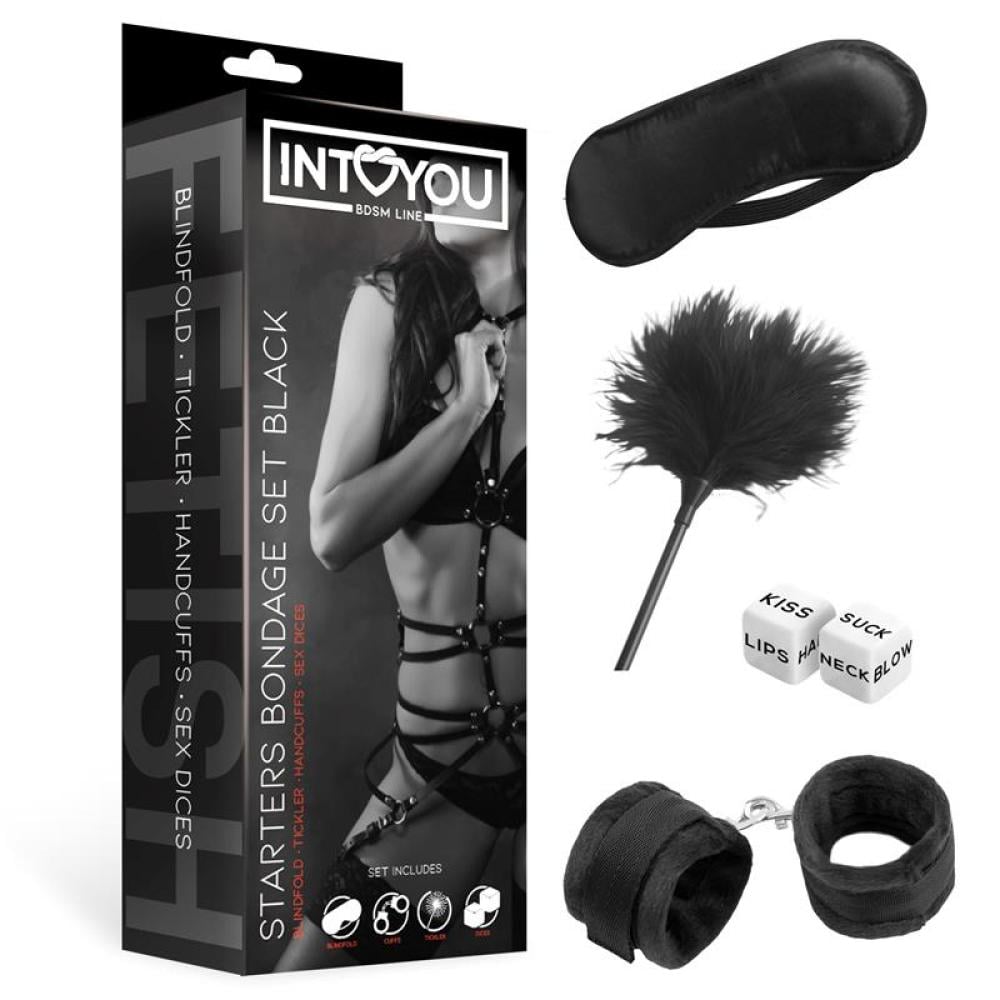 БДСМ набор для игр Starters Bondage Set 4 Pieces (1000065361) БДСМ набор для игр Starters Bondage Set 4 Pieces (1000065361)