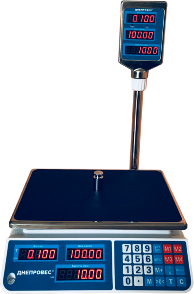 Весы торговые Днепровес ВТД ЕЛ Весы торговые Днепровес ВТД ЕЛ