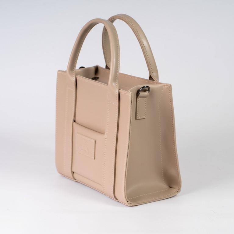 Сумка жіноча XENIA № 05-24 маленька класична Бежевий - фото 4