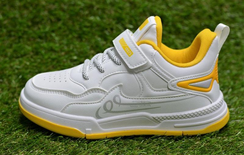 Кроссовки детские Bessky р. 35 Белый/Желтый (11117113)