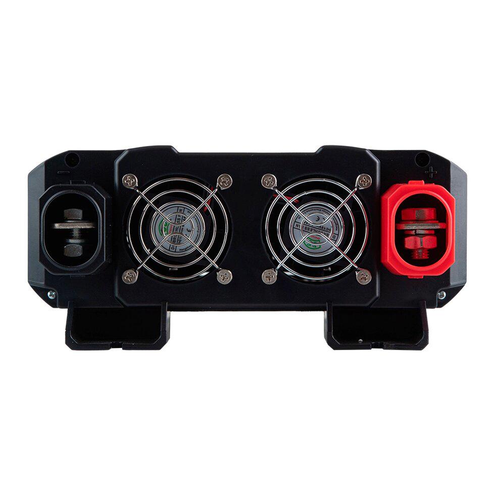 Автомобільний інвертор PULSO ISU-2000 12V-220V/2000W/USB-5VDC2.0A правильна синусоїда/клеми (ISU-2000) - фото 2 Автомобільний інвертор PULSO ISU-2000 12V-220V/2000W/USB-5VDC2.0A правильна синусоїда/клеми (ISU-2000) - фото 2