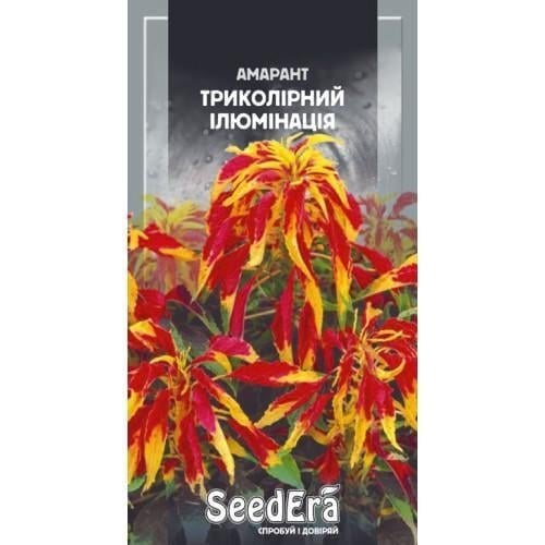 Семена цветов Амарант трехцветный Иллюминация Семейный сад 0,3 г (CS-09541)