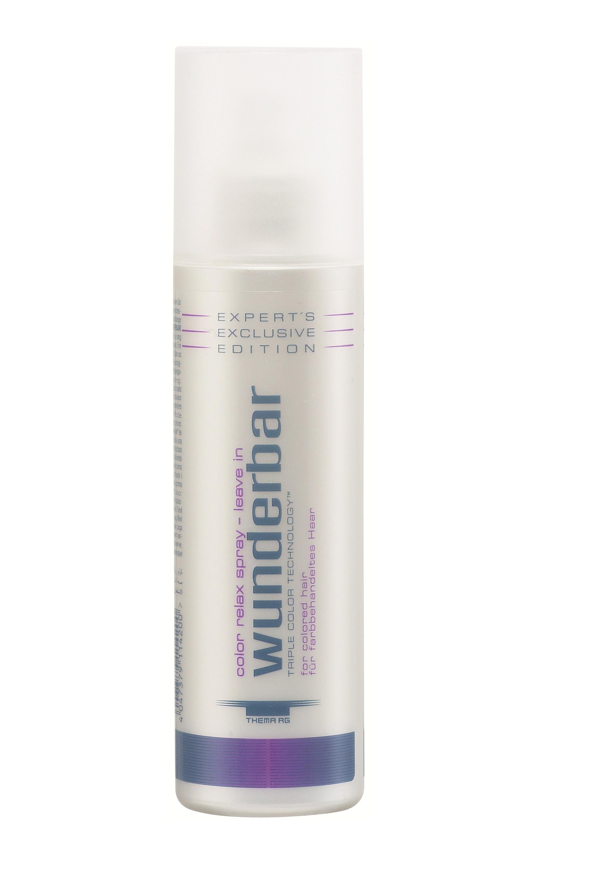 Экспресс уход WUNDERBAR Color Relax Spray увлажняющий для окрашенных волос 200 мл (1420)