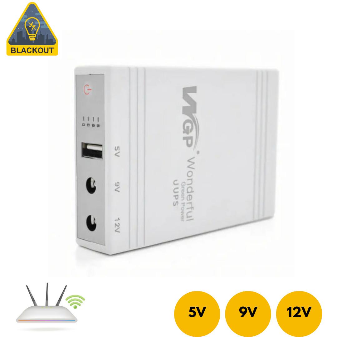 Повербанк для роутера WGP Mini DC UPS 5-12V WGP103-5912 10400 mAh White (20699915) - фото 4