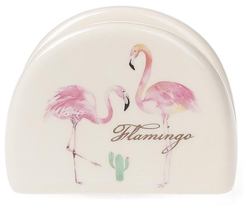 Салфетка фламинго 10х7,2 см