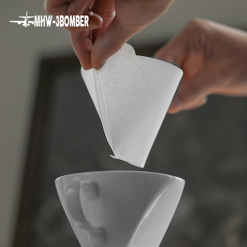 Фильтры бумажные V60 для пуровера MHW-3BOMBER Sector 101 на 1-2 персоны 100 шт. (FP5512) - фото 2 Фильтры бумажные V60 для пуровера MHW-3BOMBER Sector 101 на 1-2 персоны 100 шт. (FP5512) - фото 2