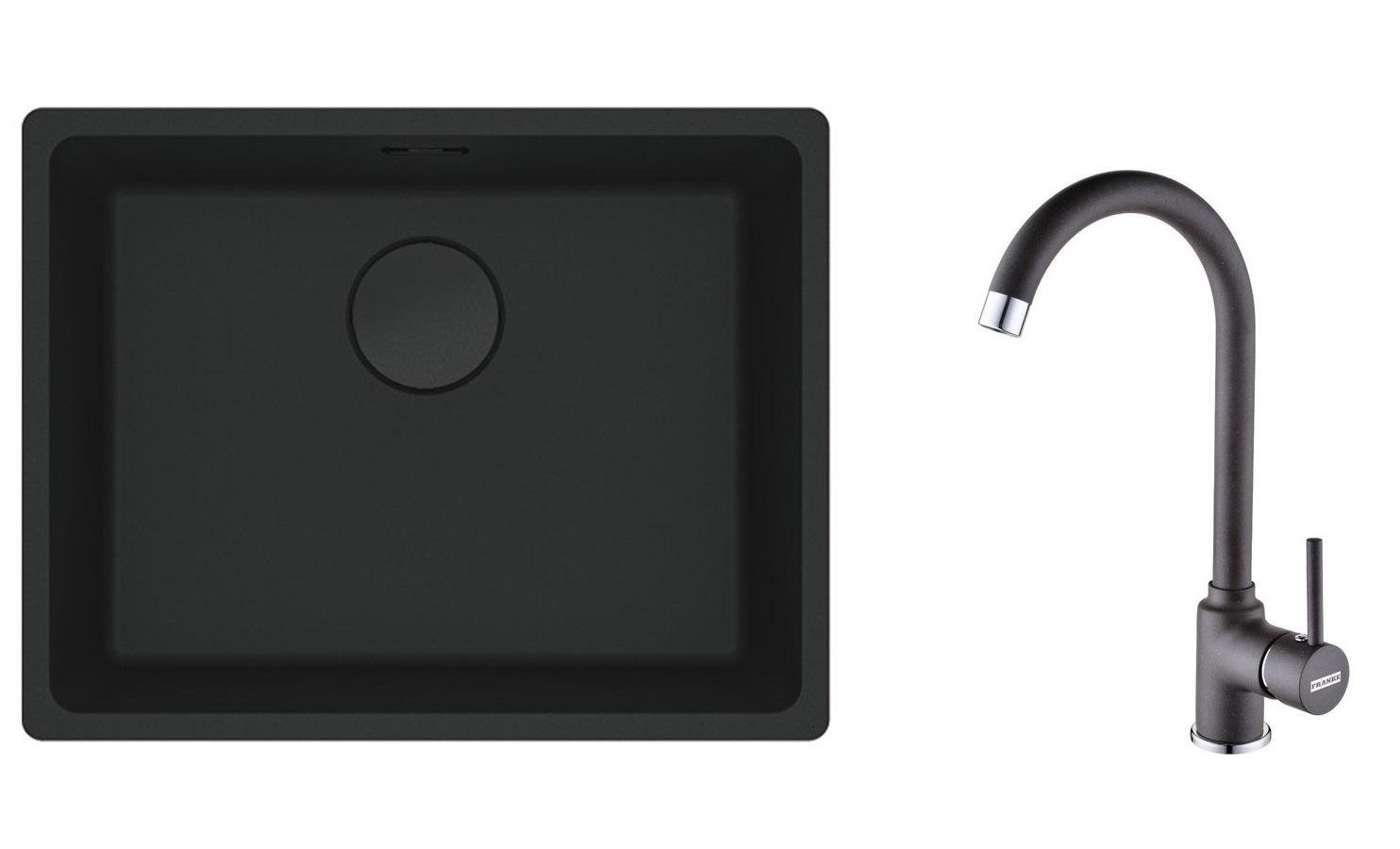 Комплект из мойки Franke MRG 110-52 и кухонного смесителя Franke Pola (37120)