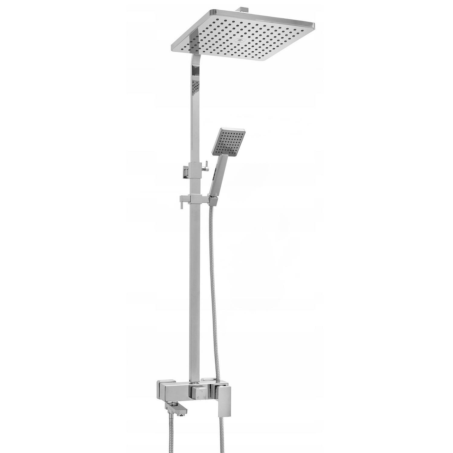 Душевая система со смесителем Yoka BP.CUBE-30-CHR Хром (158826)