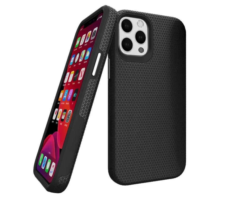 Противоударный чехол Primo Gibrid Armor для Apple iPhone 12 / iPhone 12 Pro - Black - фото 2