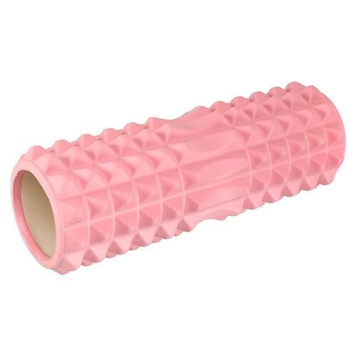 Ролик массажный цилиндр SP-Sport FI-5847 Grid Spine Roller EVA 33х13 см Розовый (31493047)