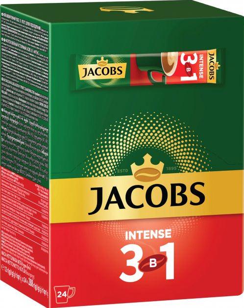 Кавовий напій Jacobs intense 3в1 24 шт. 12 г