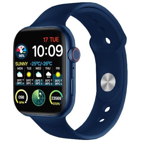 Смарт-часы Smart Watch M424 2 ремешка Blue