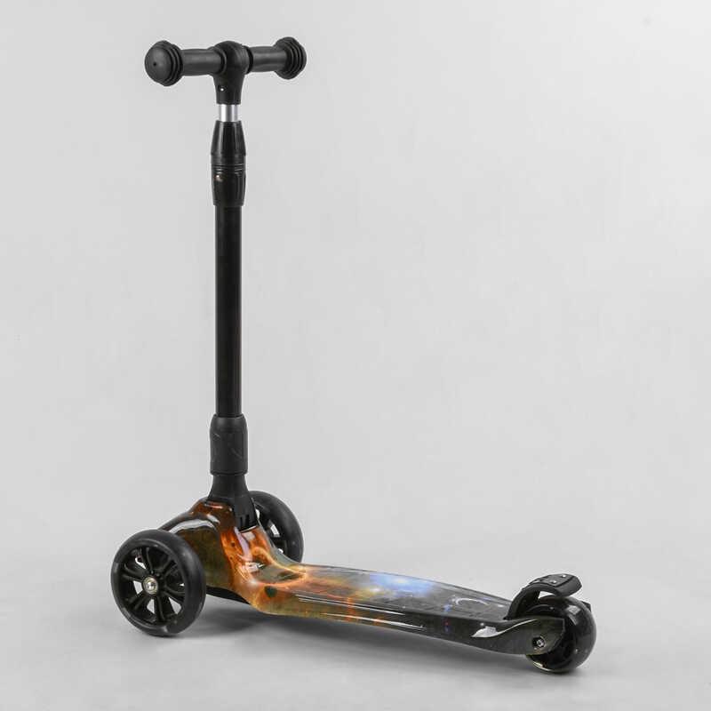 Самокат трехколесный Best Scooter 43-635 MAXI 3 колеса PU со свето