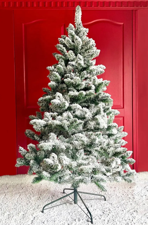 Ялинка штучна HVOYA новорічна Elegant засніжена 180 см (310/180/GS)