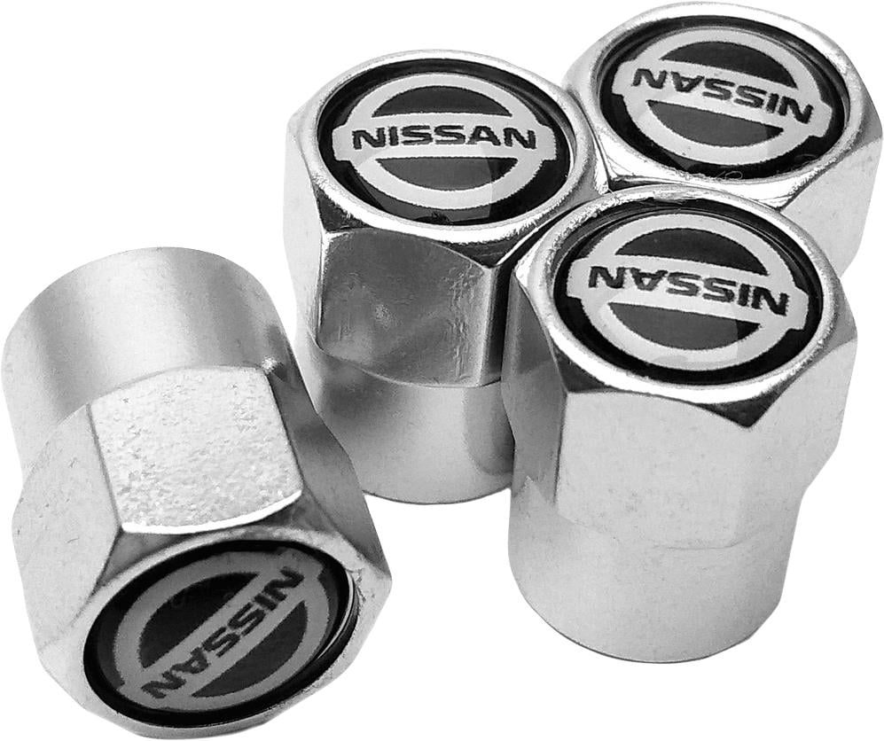 Колпачки на ниппель СlassyCap Nissan 4 шт. Silver (10565)