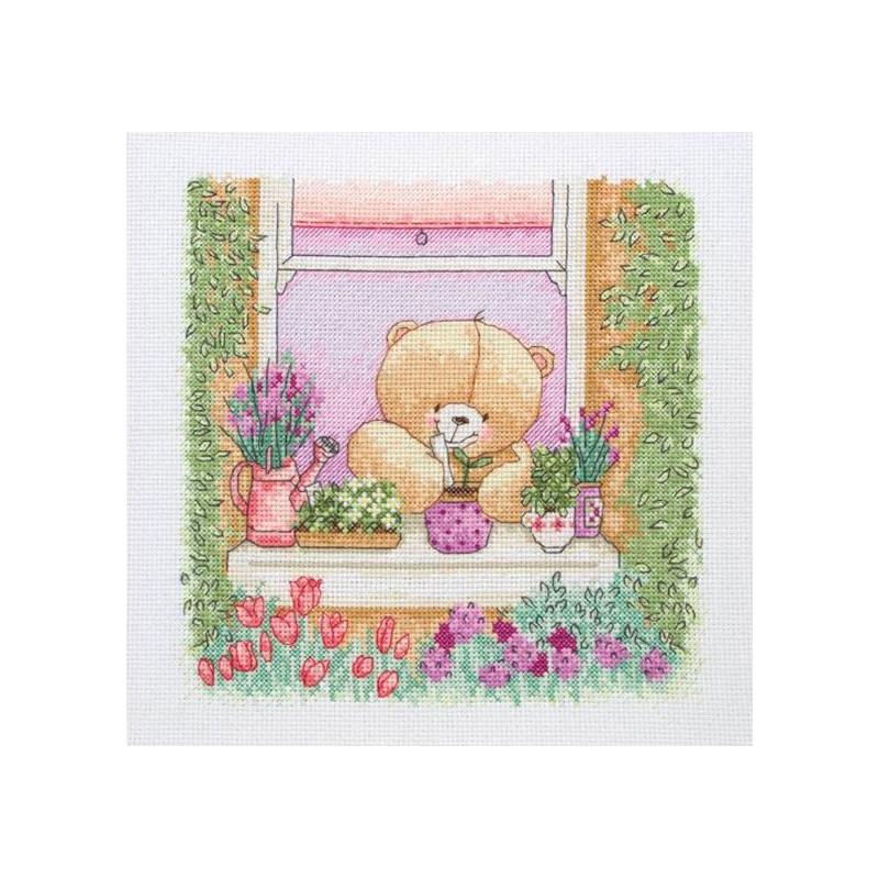 Набор для вышивания крестиком Anchor FRC113 Floral Window (16657)